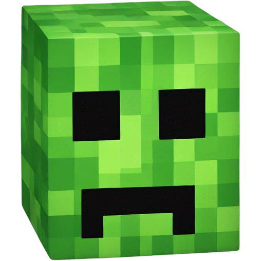 Minecraft creeper emoji