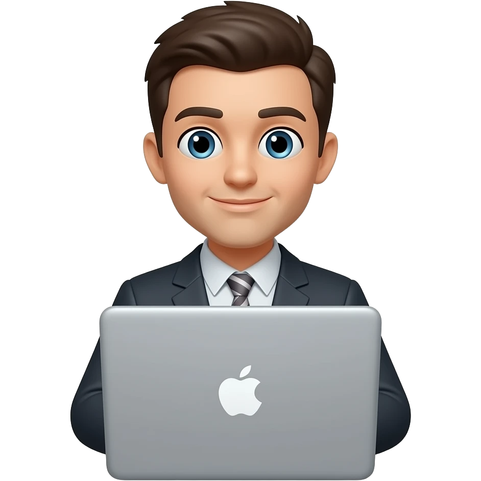 Person behind a non-apple laptop. emoji