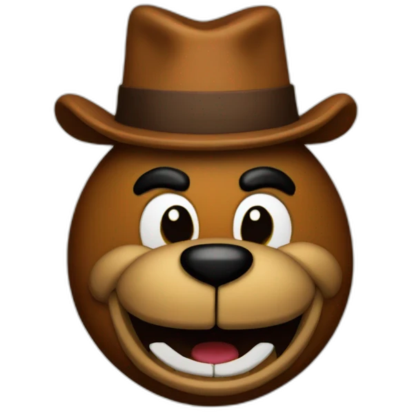 Freddy fazbear emoji
