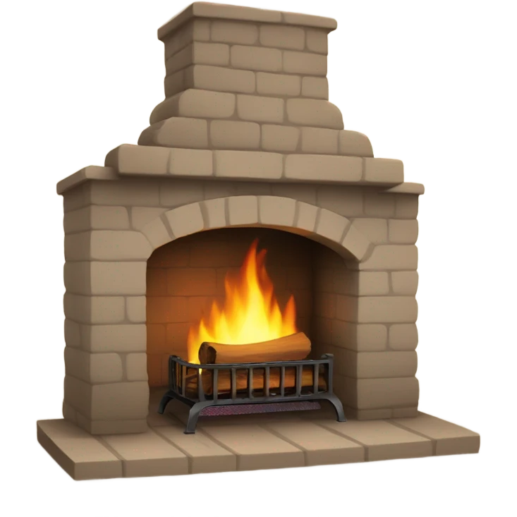 Open fireplace emoji