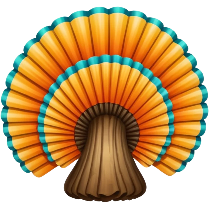 turkeytail mushroom emoji