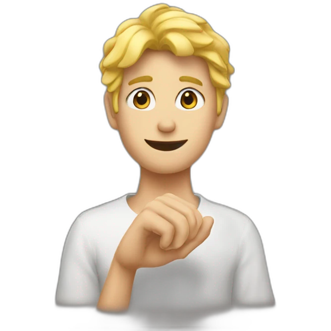 Coeur main emoji