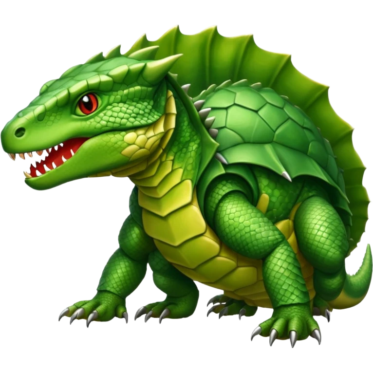 Armored reptile emoji