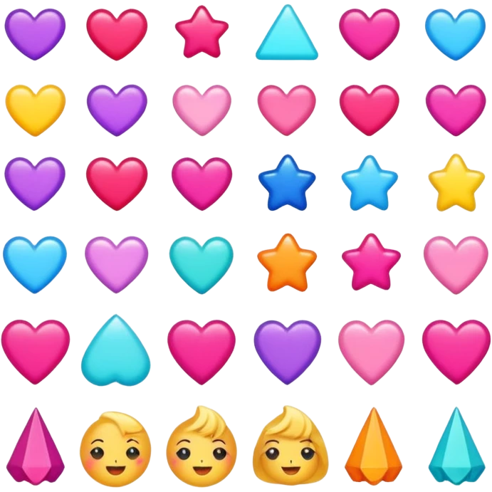 Girly stickers  emoji