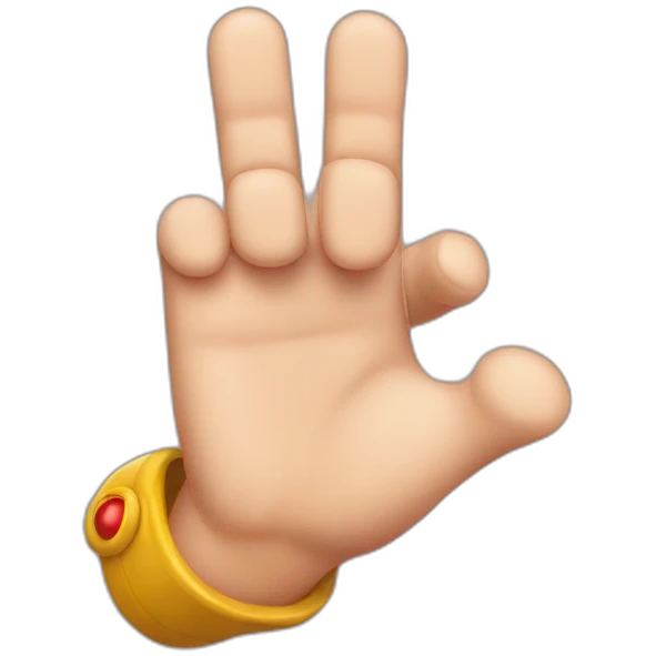 finger super mario emoji