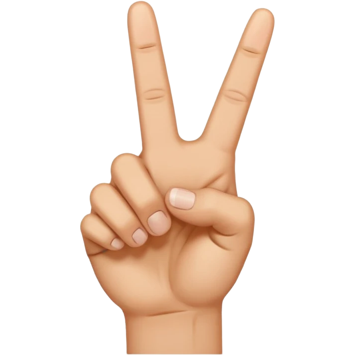 Middle finger emoji