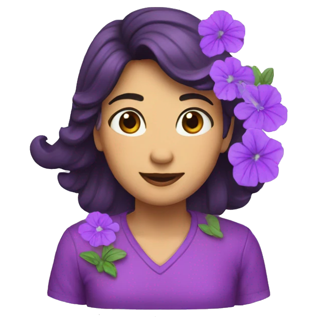 petunia emoji