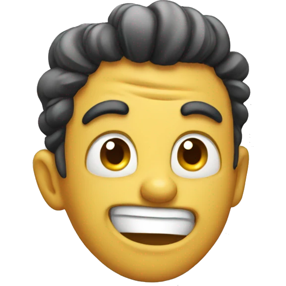 happy but mad emoji