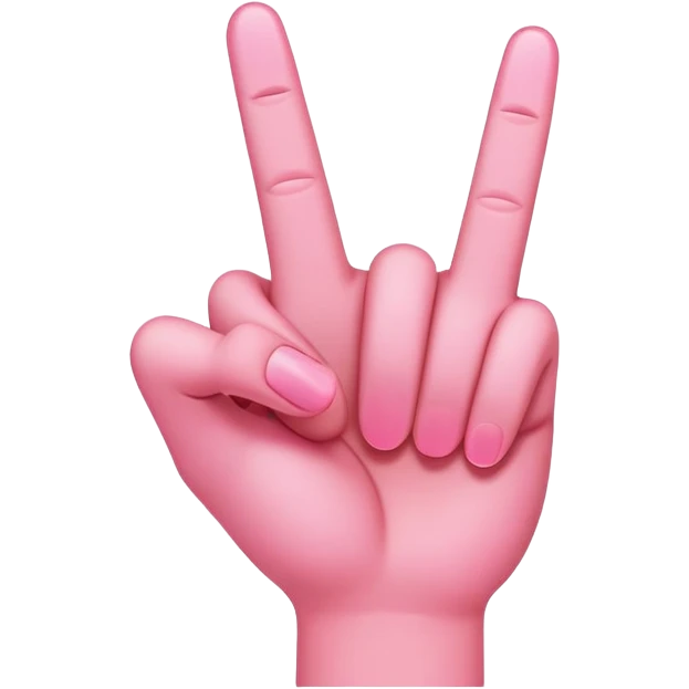 pink middle finger  emoji