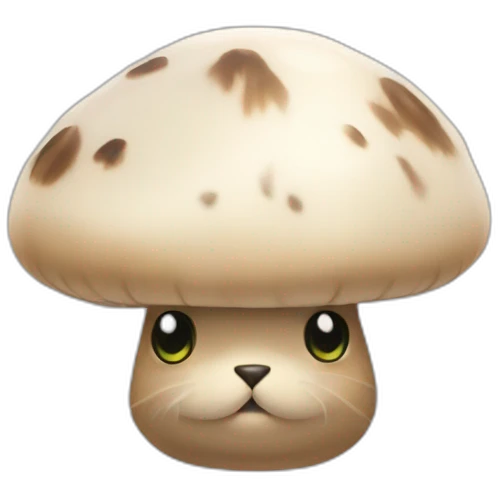 Shtrompf cat mushroom emoji