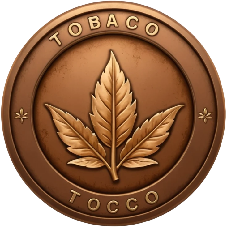  Badge of tobacco emoji
