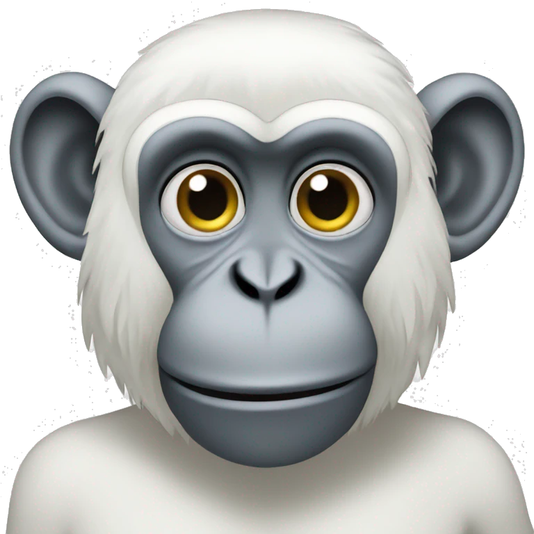 White monkey emoji