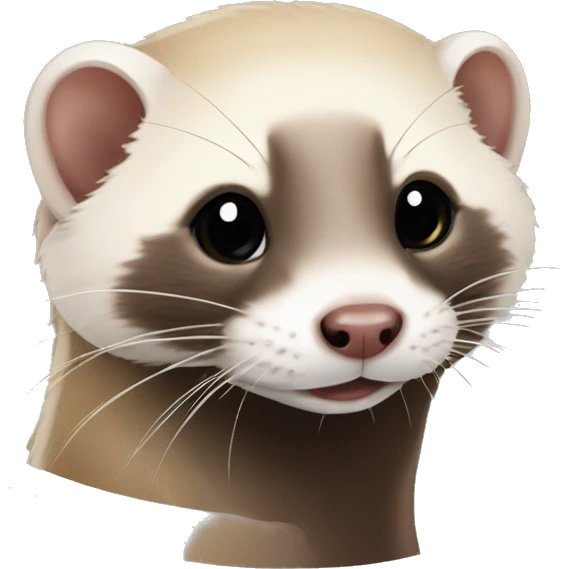 Ferret of colour champange  emoji