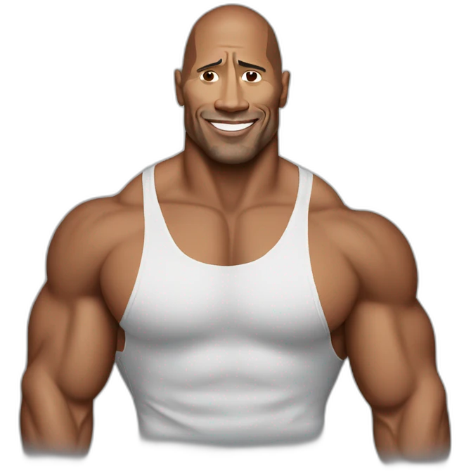 Dwayne johnson emoji