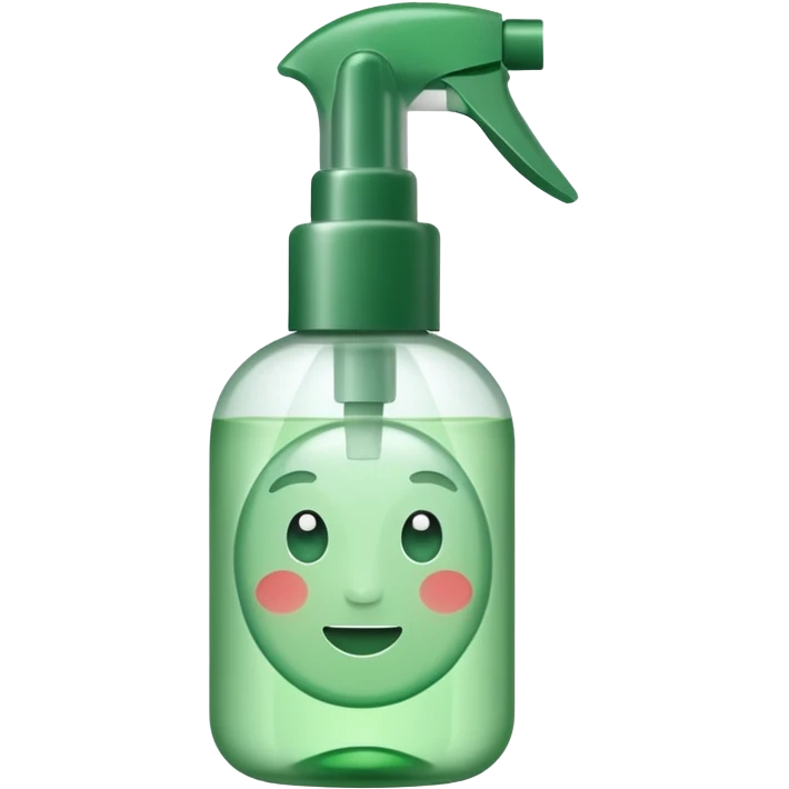 green skincare spray emoji
