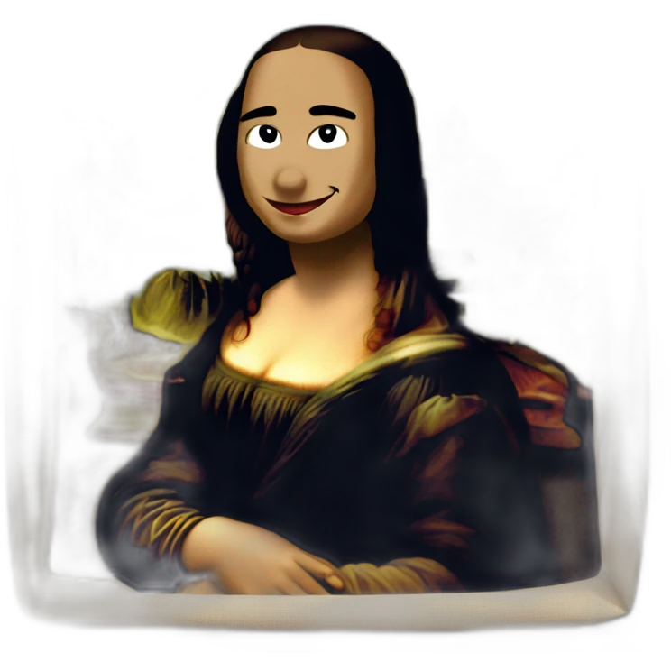 Mona lisa emoji
