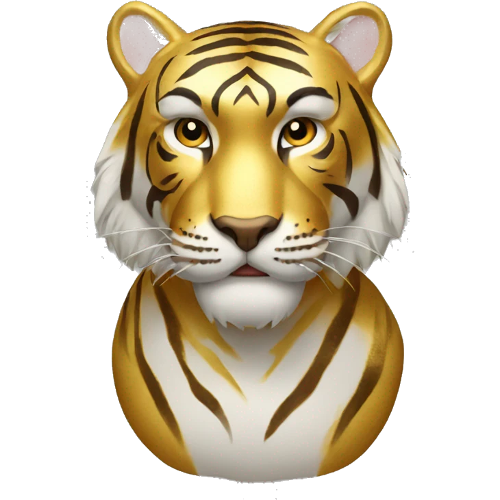 gold tiger emoji