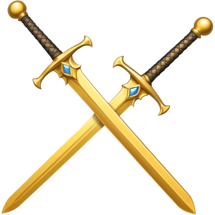 golden sword emoji