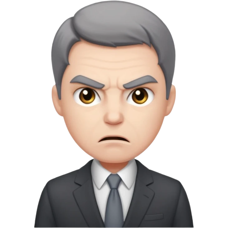 angry business secretary emoji