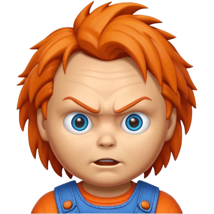 Un emojin de chuky emoji