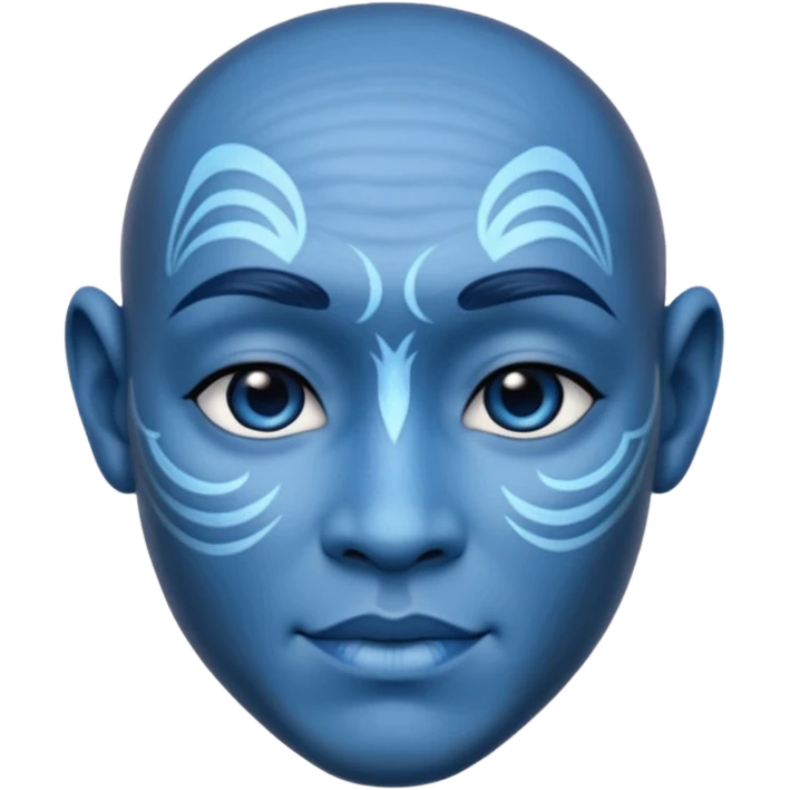 painted avtar emoji