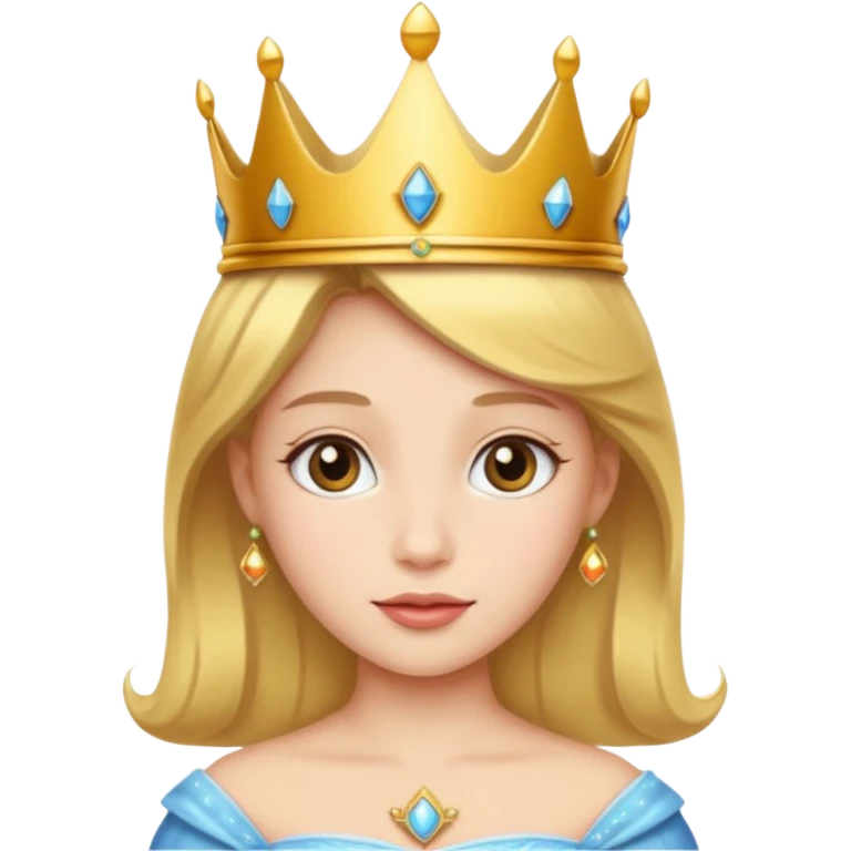 princess with small ceown emoji