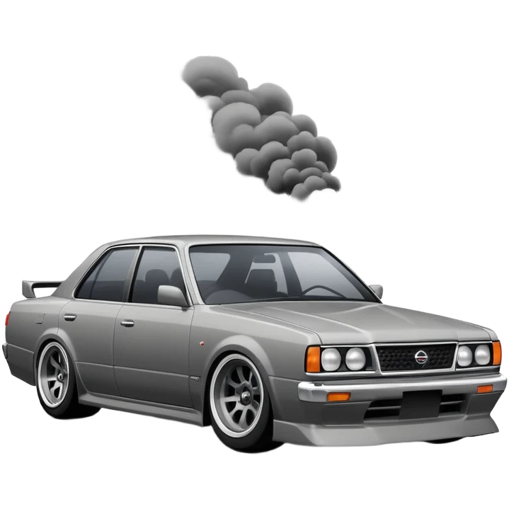 nissan laurel c34 drift emoji