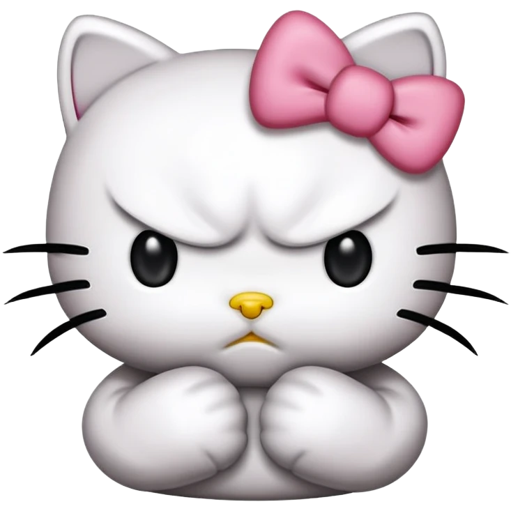 Hello-kitty hello-kitty mad emoji