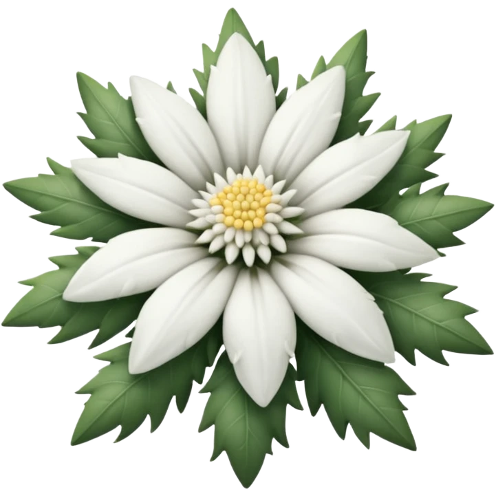 edelweiss realista emoji