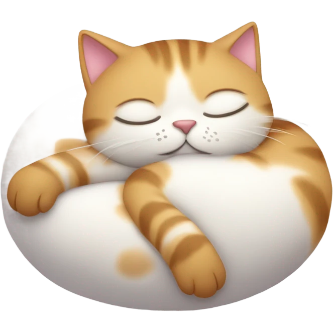 Cat snoring  emoji