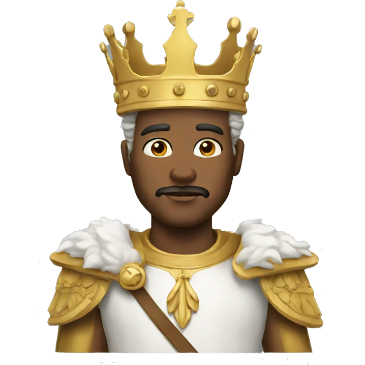 King WHITE emoji
