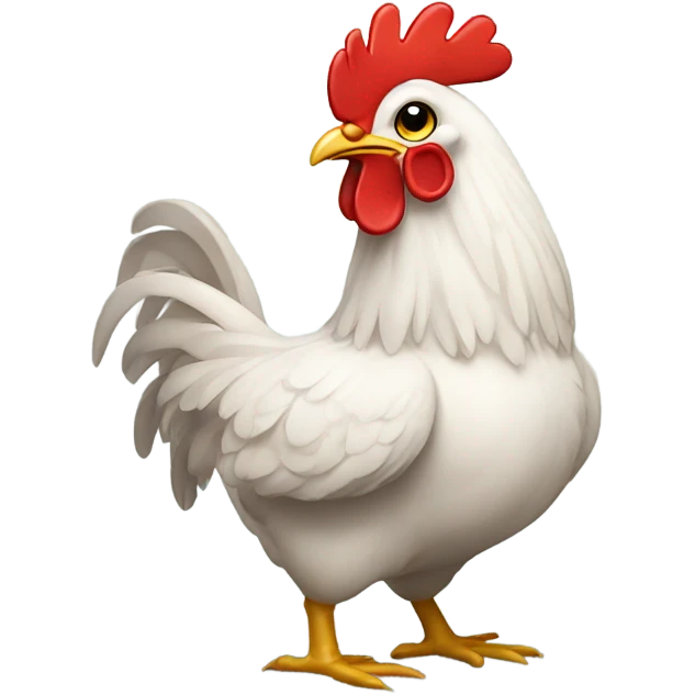 chicken holding lightee emoji