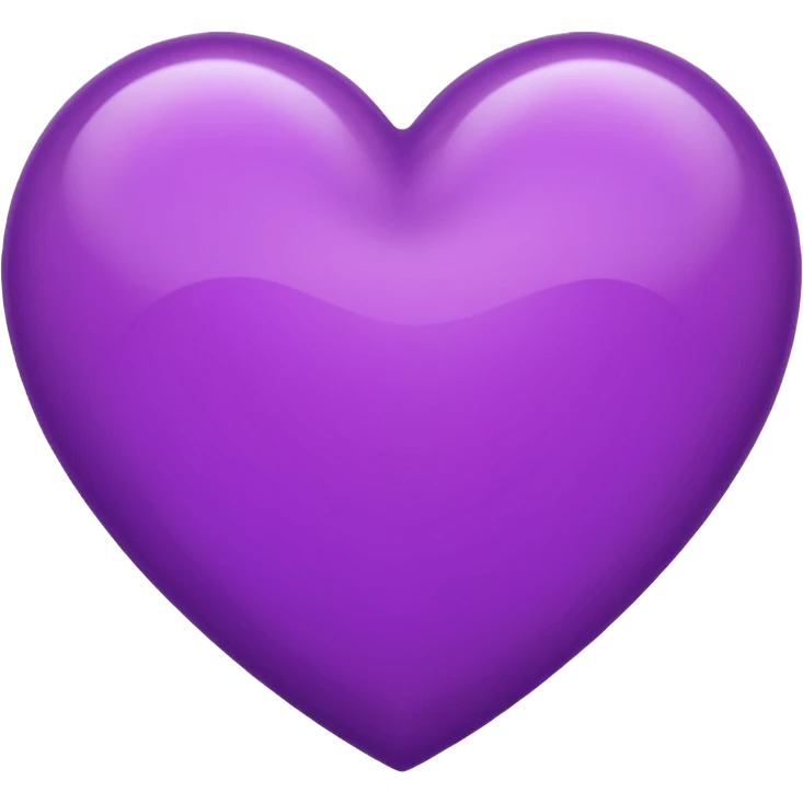 purple heart emoji