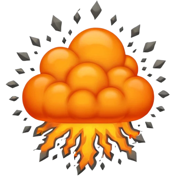 without face please, more like an explosion emoji