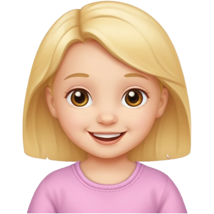 Bébé fille  emoji