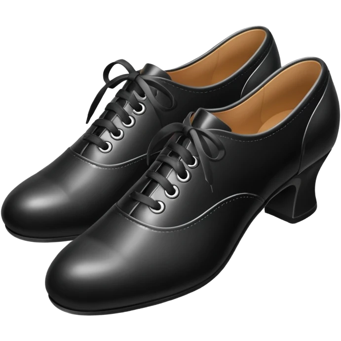 a pair of dancing shoes emoji