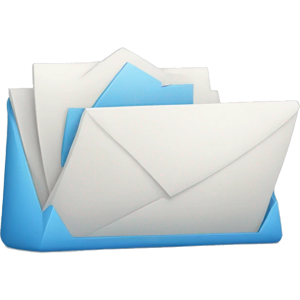 3d telegram blue emoji