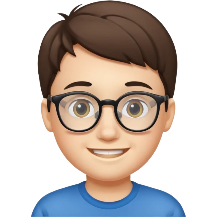 I wanna make a really autistic kid emoji