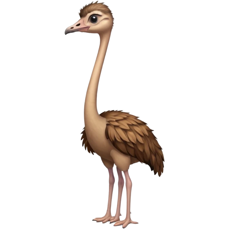 Ostrich emoji