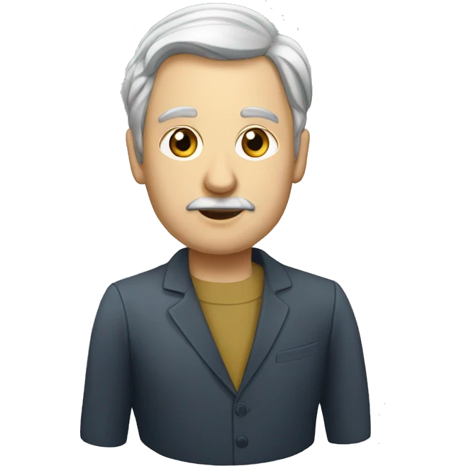 Homme Politique qui parle à quelqu'un  emoji