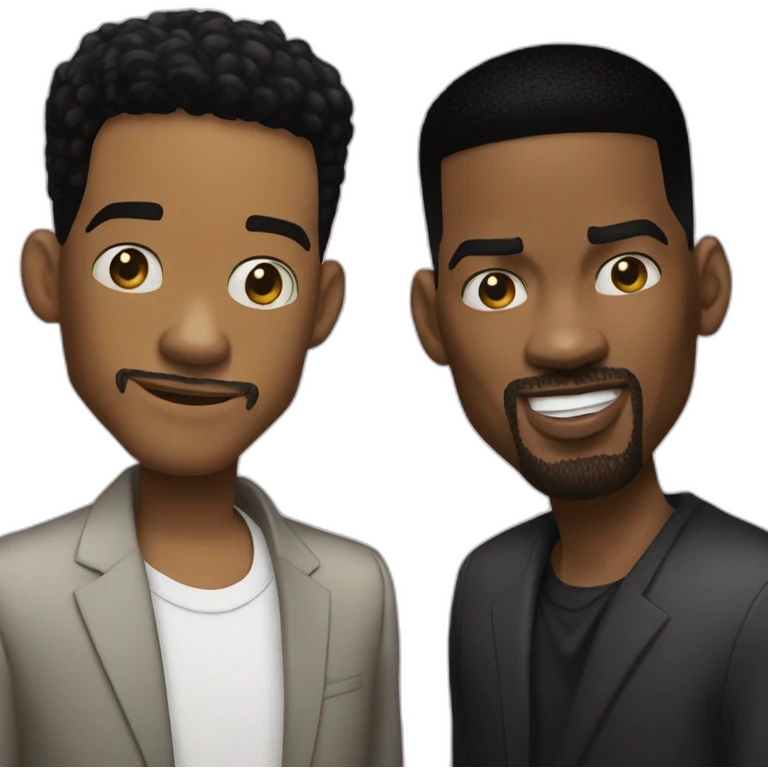 Will Smith e Chris Rock emoji