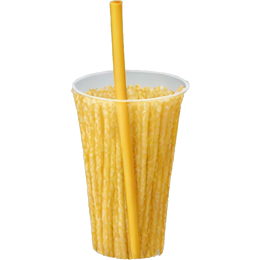 straw emoji