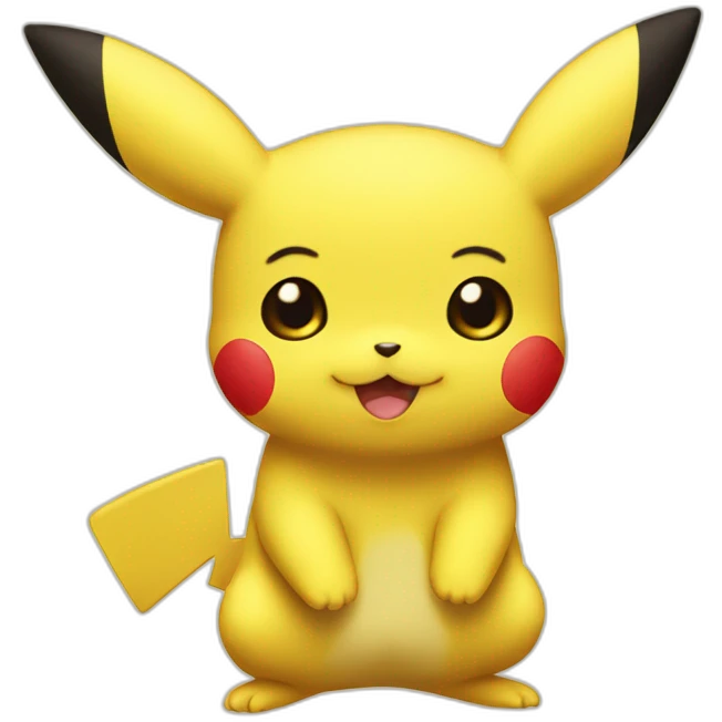 Chibi pikachu emoji