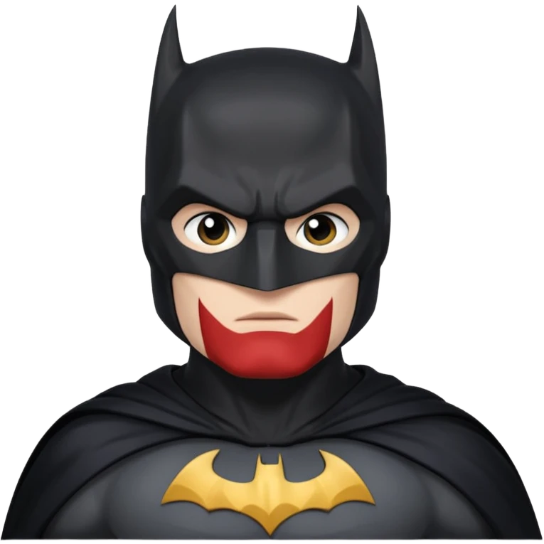 Batman not black emoji