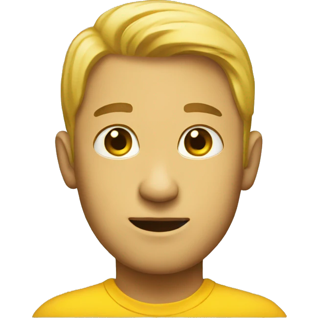 yellow shirt emoji