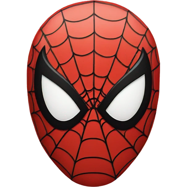 Spiderman face emoji