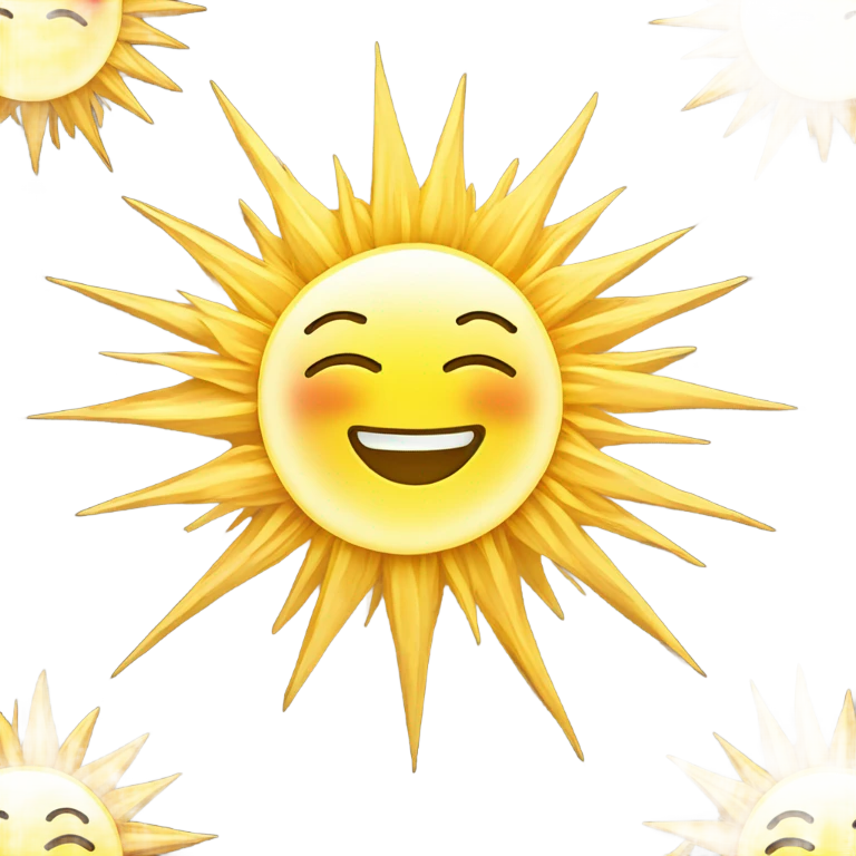 Sun emoji