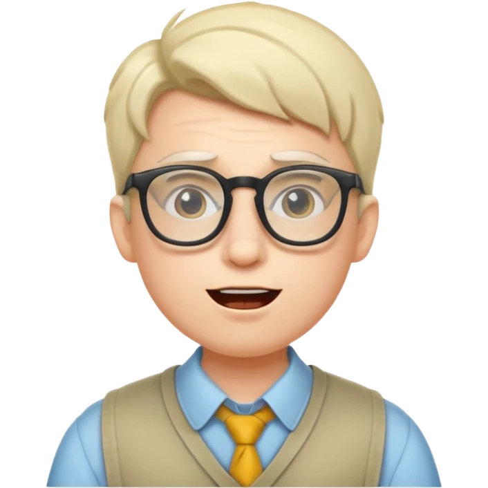 nerd and zany face emoji