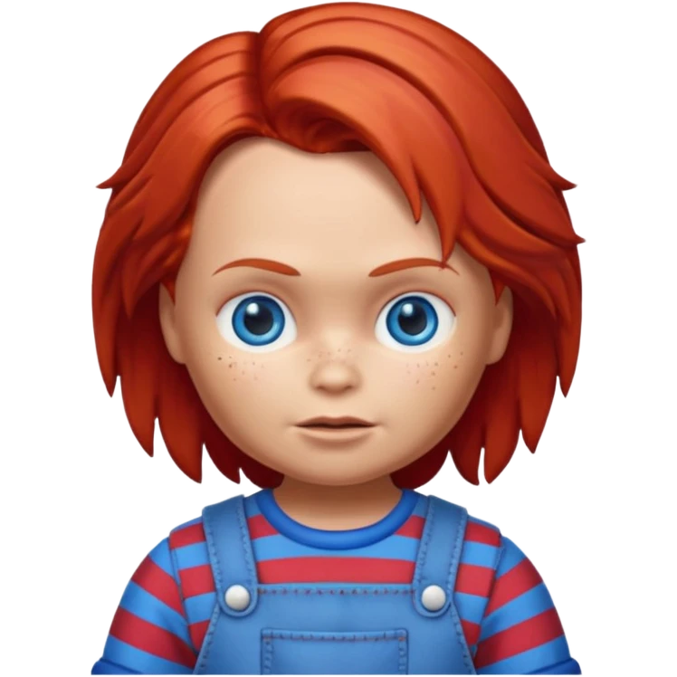 Un emojin de chuky emoji