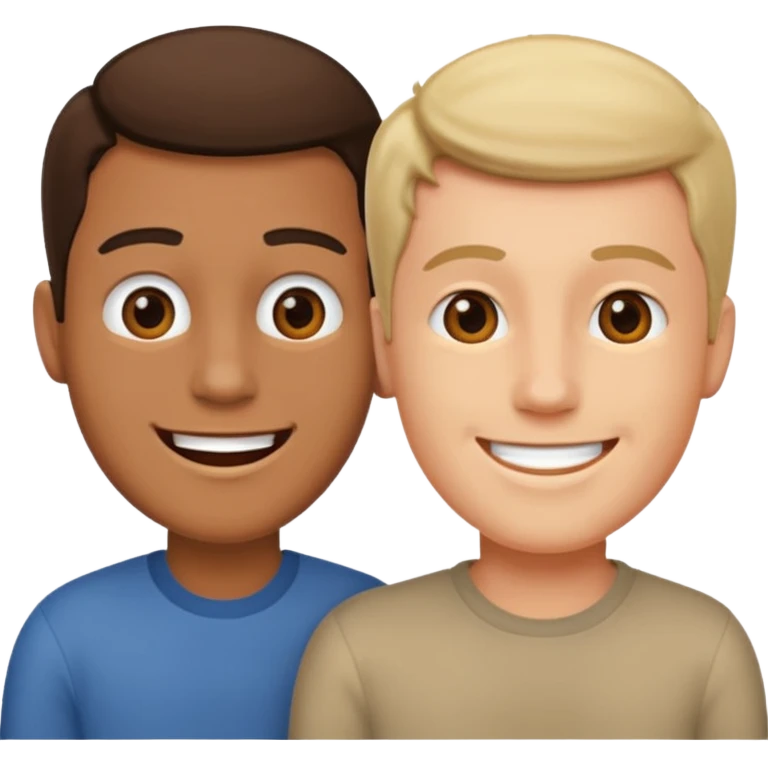 men having a conversation emoji